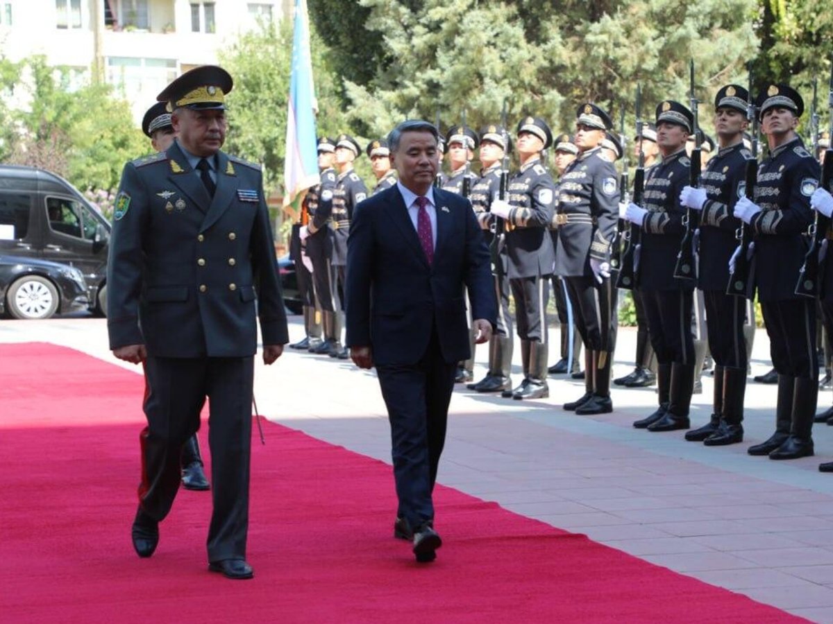 Фото пресс-службы министерства обороны Узбекистана