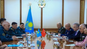 Военное сотрудничество обсудили оборонные ведомства Казахстана и Турции