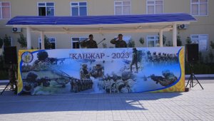 Военнослужащие Казахстана и Узбекистана проводят второй этап учения «Канжар-2023»