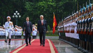 Президент Касым-Жомарт Токаев прибыл с официальным визитом во Вьетнам