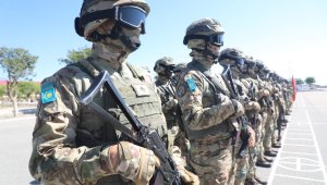 Спецназ Казахстана и Кыргызстана проводят совместные учения