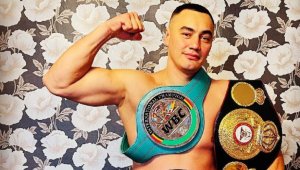Казахстанский боксер получил дисквалификацию в дебютном бою в США