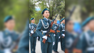 Впервые Военный институт СВО принял на обучение девушек-курсантов