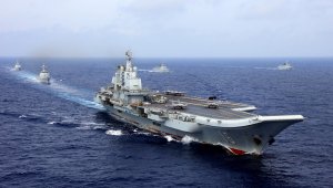Китай начал полномасштабные морские учения с авианосцем