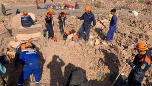 Как казахстанские спасатели помогают в ликвидации последствий землетрясения в Афганистане