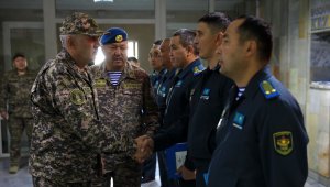 Министр обороны РК совершил рабочую поездку в Алматы
