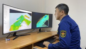 Военный гидрограф рассказал об исследовательской работе в Каспийском море