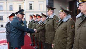 Министры обороны Казахстана и Беларуси провели встречу в  Минске