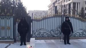 Морозы в Казахстане: как в эти дни несет службу военная полиция