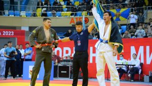 Сборная Казахстана победила в чемпионате по армейскому рукопашному бою среди армий стран СНГ
