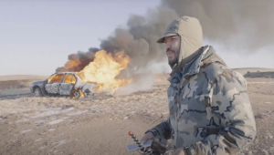 «Из айпада стрелять»: казахстанский производитель военной техники показал работу боевого модуля