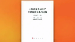Китай опубликовал Белую книгу о практике по борьбе с терроризмом