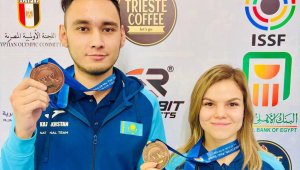 Казахстанский военный завоевал бронзу на Кубке мира по стрельбе