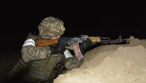 «Ночные снайперы»: морпехи Актау отработали ночные стрельбы