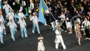 В какой одежде выступали казахстанские спортсмены на Олимпийских играх?