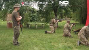 Украинские дети готовятся к войне